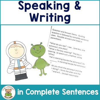 Preview of Speaking and Writing in Complete Sentences