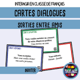 Speaking in French/FFL/FLS: Dialogue cards - Inviter un am