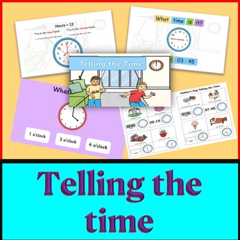 Preview of Speaking lesson: Telling the time (PPT)