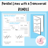 Special Angle Pairs Bundle! Parallel Lines with a Transver