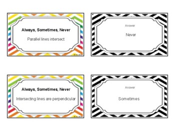 Parallel Lines and Transversas Flashcards