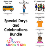 Special Days and Celebrations Bundle (French Black and White)