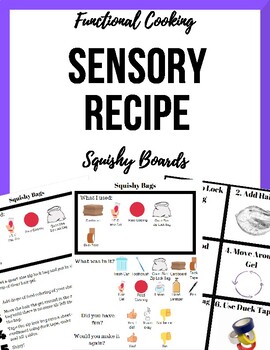 Special Ed. Sensory Recipe - Squishy Boards by Functional Learning