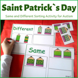 Special Ed St Patrick`s Day Activity | Speech Therapy Same