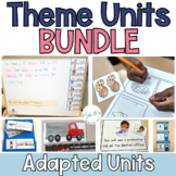 Special Education Theme Unit DISCOUNTED BUNDLE  Hands On Adapted Resources