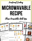 Special Ed. Visual Microwave Recipe - Cheese Quesadilla Roll Ups!