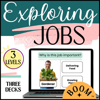 Preview of Special Ed Vocational Skills Job Exploration | Digital Activity | BOOM Cards™