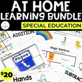 Special Education At Home Learning Bundle | Distance Learning