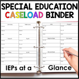 Special Education Caseload Binder {Completely Editable!}