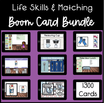 Preview of Special Education Boom Cards Bundle