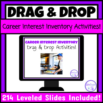 Preview of Special Education Career Interest Inventory Activities Career Day Activities