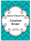 Special Education Caseload Binder