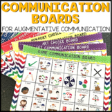 AAC Communication Boards for Augmentative Communication - 