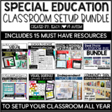 Special Education Classroom Setup Bundle