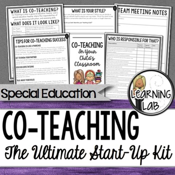 Preview of Special Education Co-Teaching Start-Up Kit (Inclusion)
