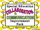 Special Education Collaboration & Communication Improvement Pack