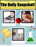 Special Education Daily Communication Home Notes with Data