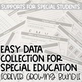 Special Education Data Sheets EDITABLE