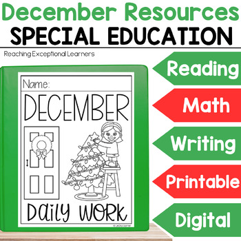 Preview of Special Education December Resources