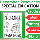 Special Education December Resources