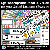 Special Education Decor & Visuals Bundle | Editable | Age-
