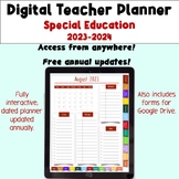 Digital Special Education Planner 2023-2024