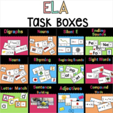 Special Education ELA Task Boxes 
