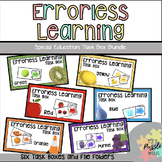 Special Education Errorless Learning Color Task Box and Fi