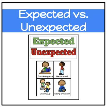 Preview of Special Education Expected vs. Unexpected Picture Sort