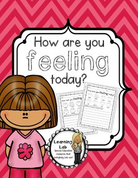 Preview of Special Education - Feelings: Daily Check-In Sheet