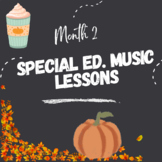 Special Education Music Lessons - October
