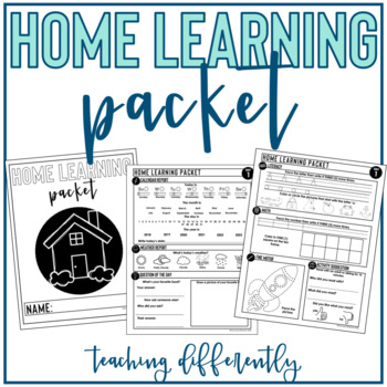 Preview of Special Education Home Packet (Great for ESY or Summer Break!)