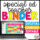 Special Education IEP Teacher Binder Digital Google Slides
