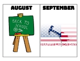 Special Education IEP Tracking Calendar 11 Months (August-June)