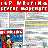 IEP Cheat Sheet Severe Profound Writing Help Guide Checkli