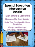 Special Education Intervention Reading and Writing Bundle