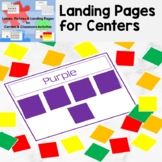 Visual Schedule Cards, Autism Classroom Labels for Centers