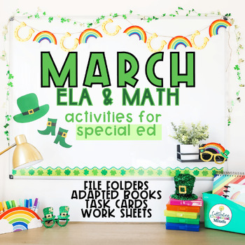 Preview of Special Education March Activities Comprehensive March Special Education