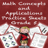 Special Education Math Concepts and Applications Practice 