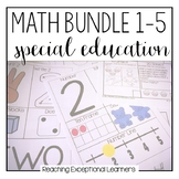 Math Bundle 1-5 for Special Education