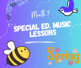 Special Education Music Lesson - Month 7