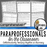Special Education - Paraprofessionals in the Classroom