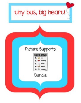 Preview of Special Education Picture Support Starter Kit/Bundle