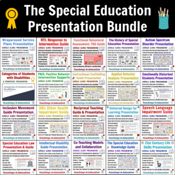 Preview of Special Education Presentations (PD Bundle)