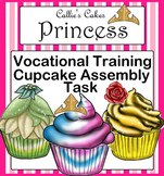 Special Education Task Box Princess Cupcake Assembly