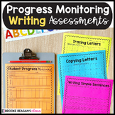 Progress Monitoring Writing Assessments (Special Education
