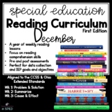 Special Education Reading Curriculum- December- Reading Sk