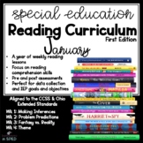 Special Ed Reading Curriculum- January- Reading Skills