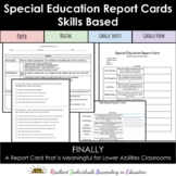 Special Education Report Card- Skills Based
