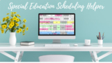 Special Education Scheduling Helper